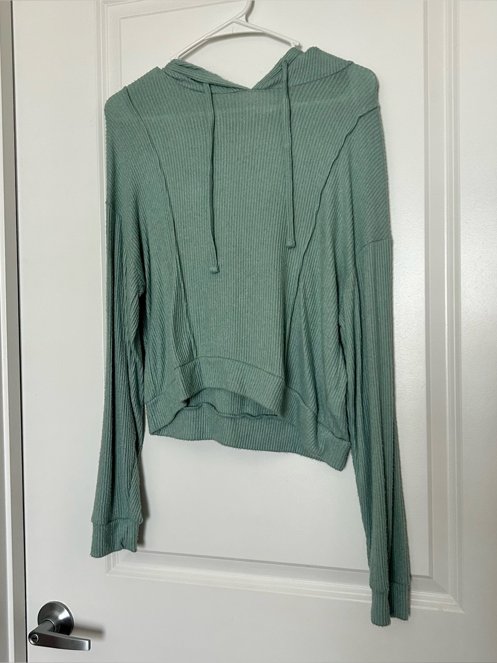 Kohl’s (S) NWOT Teal Soft Ribbed Hoodie